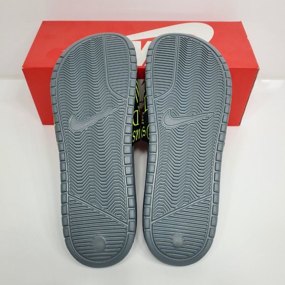 NEW Nike Men’s Benassi Just Do It Print Slides - Picture 6 of 8